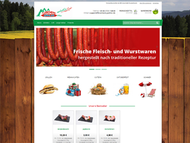 Onlineshop der Göhler Fleischerei